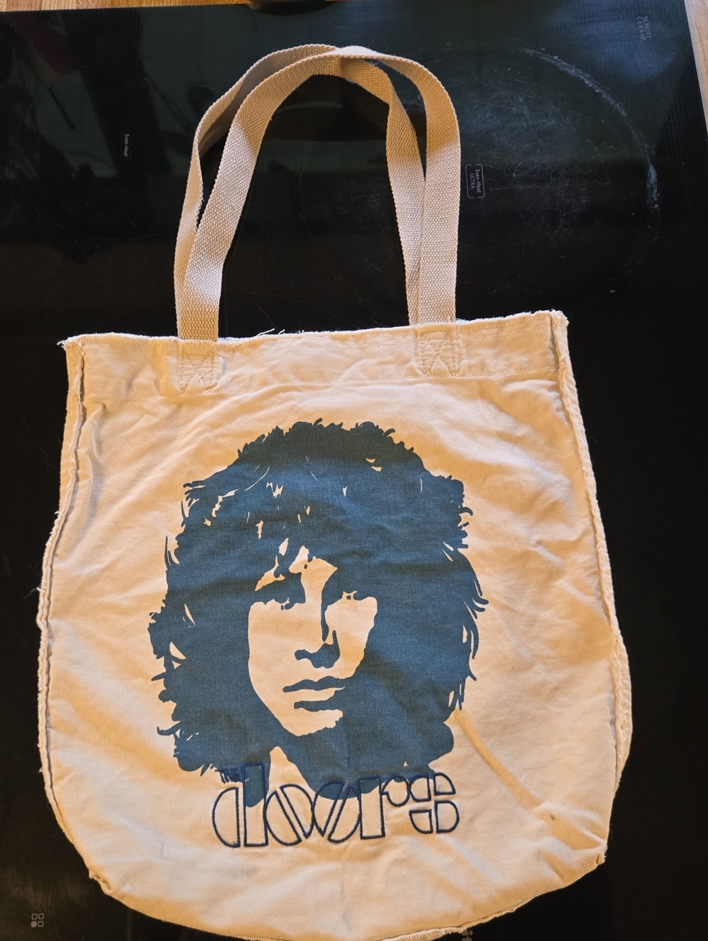 Y2K 2007 Vintage Jim Morrison- The Doors- Canvas Tote Bag
